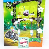 Brick City Stuntz 60341 The Knockdown Stunt Challenge Playset Original Seal
