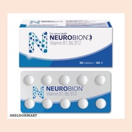 [EXP: 08/2026] NEUROBION (VITAMIN B1, B6, B12) TAB 6 x 10's