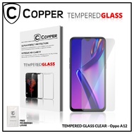 Oppo A12 - COPPER TEMPERED GLASS FULL CLEAR