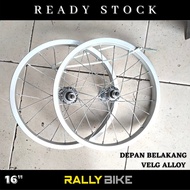 velg sepeda ukuran 16 velk sepeda 16 inc velek sepeda anak wheelset