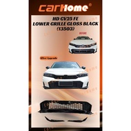 Honda Civic FE Facelift (2025) Type-R Front Grill Lower Grill FL1 FL4 FL5 Top Grill ABS Gloss Black 