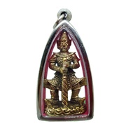 999 Please Worship 999 Thao Wessuwan Pendant Great Wealth Single Face Antique Gold Color Stainless S