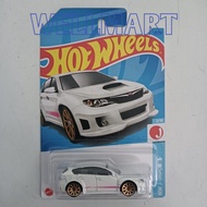 Hot Wheels Subaru WRX STI White Diecast