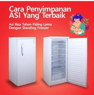 freezer rak daimitsu dicf 201 freezer penyimpanan asi