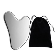 SALORIE Stainless Steel Guasha Scraping Massage Face Massager Acupuncture Gua Sha Board Massage Tool