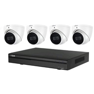 Ez-ip KIT 1 DVR 4 POE CHANNELS AND 4 CAMERA - EZIP-KIT NVR1B04HC-4P/E/4-T1B20P