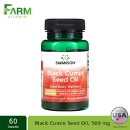 Swanson Black Cumin Seed Oil 500 mg 60 Liq Veggie Caps
