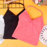 🎄Selamat Krismas✨[BFN] Impact Longline Strappy Gym Top Yoga Clothing Halter Bra Gym Clothes Woman Bu