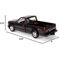 MOTORMAX 1992 CHEVY 454SS PICKUP TRUCK 1/24 SCALE DIECAST MODELLAUTO SCHWARZ CODE 218