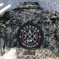 BIG Patch Back Patch emblem embroidery sewing Avenged Sevenfold A7X II