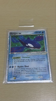Pokemon vintage kyogre ex 蓋歐卡舊卡