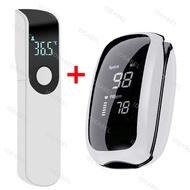 IDEABEL Household Health Set Rechargeable Pulse Oximeter LCD Non‑Contact Infrared Thermometer Infant