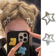 Crazy 2Piece Tiny  Slip Accessory Sparkly Fashion Hair Barrettes for Women Girls