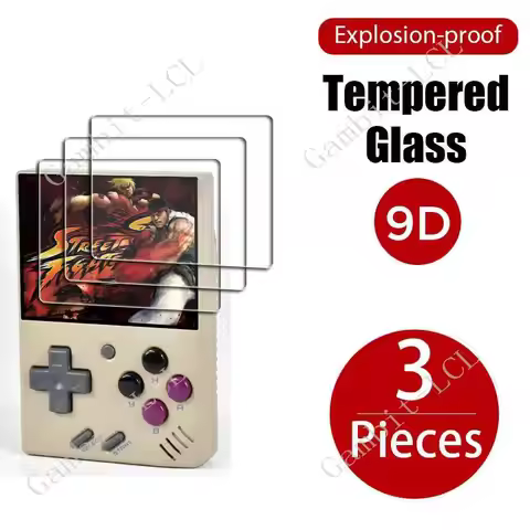 3PCS Tempered Glass For Anbernic RG35XX / RG35XX+ Plus 3.5" AnbernicRG35XX RG35XXPlus Screen Protect