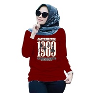 Women's sweater top screen printing 1989 New Women's Fashion/ Women's clothing/ Discon sweater Sweat