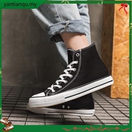 【DING DANG】READY STOCK Korean Style Fashion shoes Men Women Canvas High top casual student shoes Out