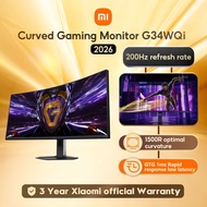 Xiaomi G34WQi 2026 34 Inch Curved Gaming Monitor 200Hz Refresh Rate GTG 1ms