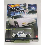 HOT WHEELS PREMIUM MAZDA RX-7 FD JAPAN STICKER