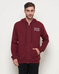 Ocean Pacific Mens Hoodie Jacket 03MJM00474 Maroon