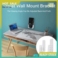 Wall Mount Bracket Tablet Wall Mount Bracket Sturdy Double Slot Phone Tablet Holder Stand High Stability Strong Load-bearing Wall Bracket for Southeast Asian Buyers