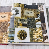 Vintage MODERN CAFE COLANI MOTIF WALLPAPER