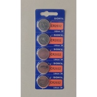SONY LITHIUM 3V CR2032 BUTTON BATTERY