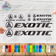 Cutting Stiker Exotic Variasi Sepeda Sticker Frame Aksesoris Body Mtb Lipat