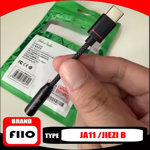 FiiO JA11 Headphone Power Amplifier Decoding Adapter Converter HiFi3.5mm Headphone Amplifier JIEZI B