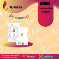 Logam Mulia Emas Antam 0.5 Gram (Cetakan Terbaru) - CertiCard