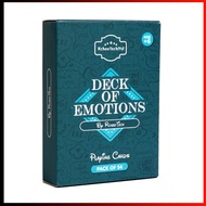 Deck of Emotions Card Game 54 Cards Including Questions About Feelings & Emotions Strengthens Connec