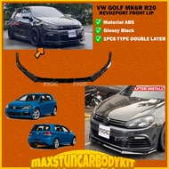 VOLKSWAGEN GOLF MK6 R20 REVOZPORT FRONT LIP DEPAN VW GOLF MK6R RZ LIP R20 BODYKIT