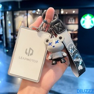 Soft TPU Car Shell Key Fob For Leapmotor C10 C11 C16 C01 B01 B05 S01 T03 B10 Keychain Cover Case Acc