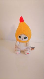 Mofusand 炸蝦鯊魚貓公仔