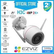 EZVIZ H3c Color Night Vision Pro 4MP 2K+ Wireless Outdoor IP67 CCTV Security Camera (2.8mm Lens)