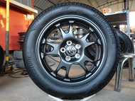 แม็กโตโยต้า ขอบ17 สีเดิม พร้อมยางบริสโตน 215 55 17 ปี23 ยางสวยทุกเส้นใส่ revo vigo innova อื่นๆ 5 รู