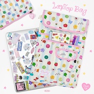 DADDY | Busy Buttons Laptop Bag กระเป๋าใส่ laptop notebook ipad สุดน่ารัก
