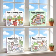 Spooky Creatures Cutie Graffiti Coloring Book, Adorable Relaxation Doodles 46 Educational