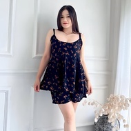 Hajima XL Layered Short Tank Top Set