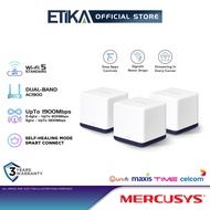 Mercusys Halo H50G AC1900 Mesh System | AC1900 Whole Home Mesh Wi-Fi System (1-Pack | 2-Pack | 3-Pac