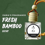 ZabiA's car freshener FRESH BAMBOO Scent for Room or Car