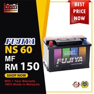 NS60S car battery FUJIYA MF, Bateri Kereta FREE Delivery &gt; Inspection &gt; Installation for KL and SELANGOR
