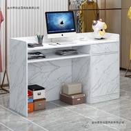 Beauty Salon Table Reception Cash Register Simple Bar Counter Beauty Salon Clothing Store Modern Sma