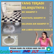 Genoz anti sumbat wc mampet cairan wc mampet anti sumbat saluran air