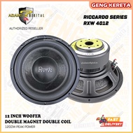 📣 Adams Digital 12"Inch 1200W RXW-4012 RICCARDO Series Double Magnet Double Coil Woofer