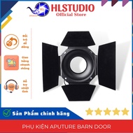 Accessories Aputure Barn Door HLSTUDIO, Use The Right Beam Direction, 4 Flexible Leaves, Help Record High Efficiency