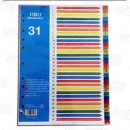 Pembahagi Indeks OBO A4 No.131 (OBO A4 Size No.131 Index Divider)