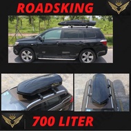 ROADSKING EXORA ESTIMA WISH CRV ODYSSEY CX5 ARUZ XPANDER ROOF BOX ULTRA SLIM STORAGECARRER SUPER-700L