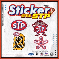 STICKER STP / STP LOONEY / STP GUN / STP BUNGA
