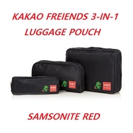 ★ SAMSONITE RED ★3-IN-1 LUGGAGE POUCH NAVY/ BAG/ ACCESSORIES/ CUTE DESIGN/ CARRIER / KOREA