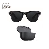 M02 AI Smart Glasses with ChatGPT Voice Assistant Real-Time Translation 8MP Camera Bluetooth Music S